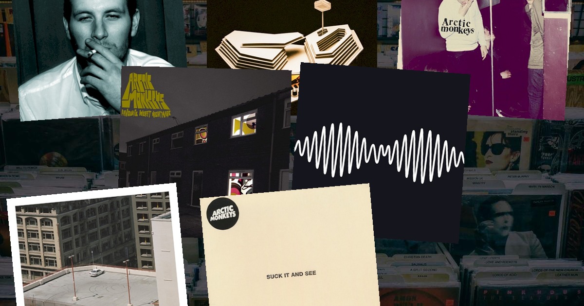 Arctic Monkeys album covers ranked