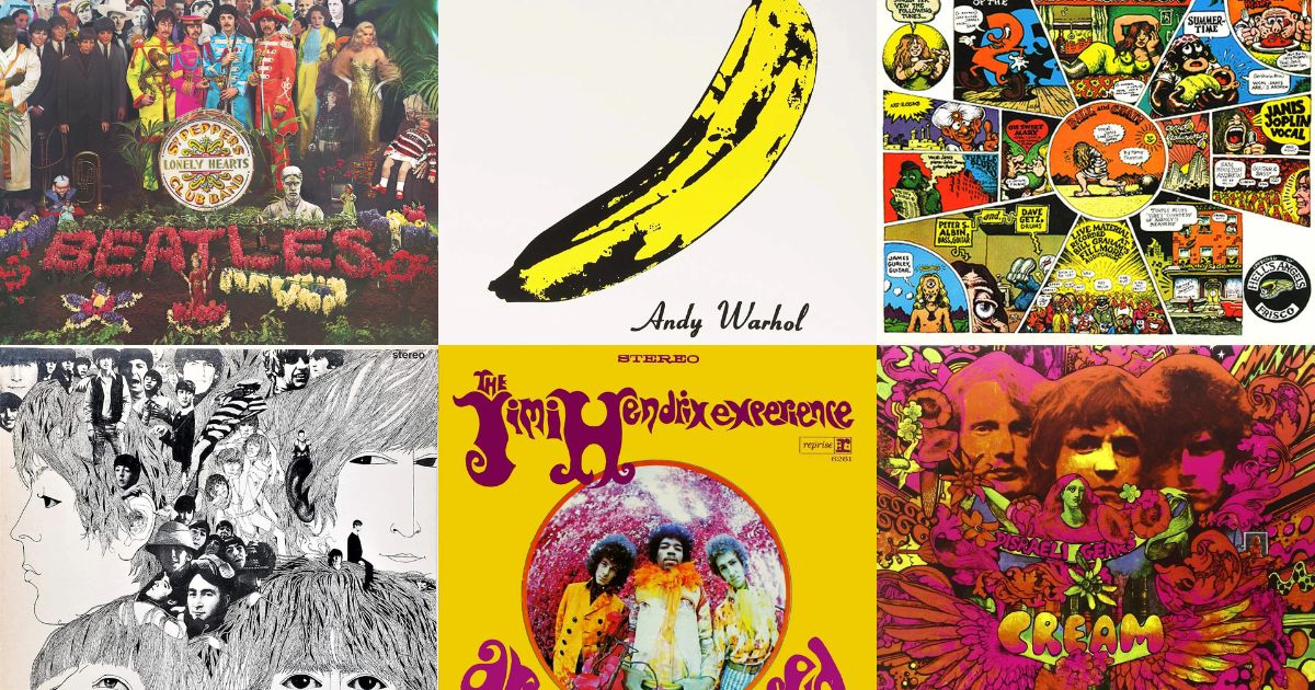 The best album covers of the 1960s