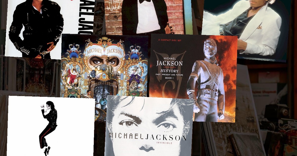 Michael Jackson album covers ranked
