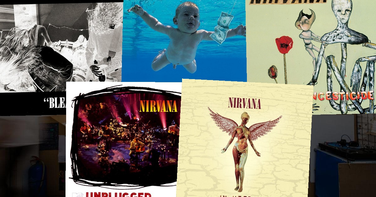 Nirvana album covers ranked